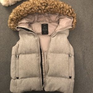 Gap Grey Vest XS Outdoor Edition Winter Warmth